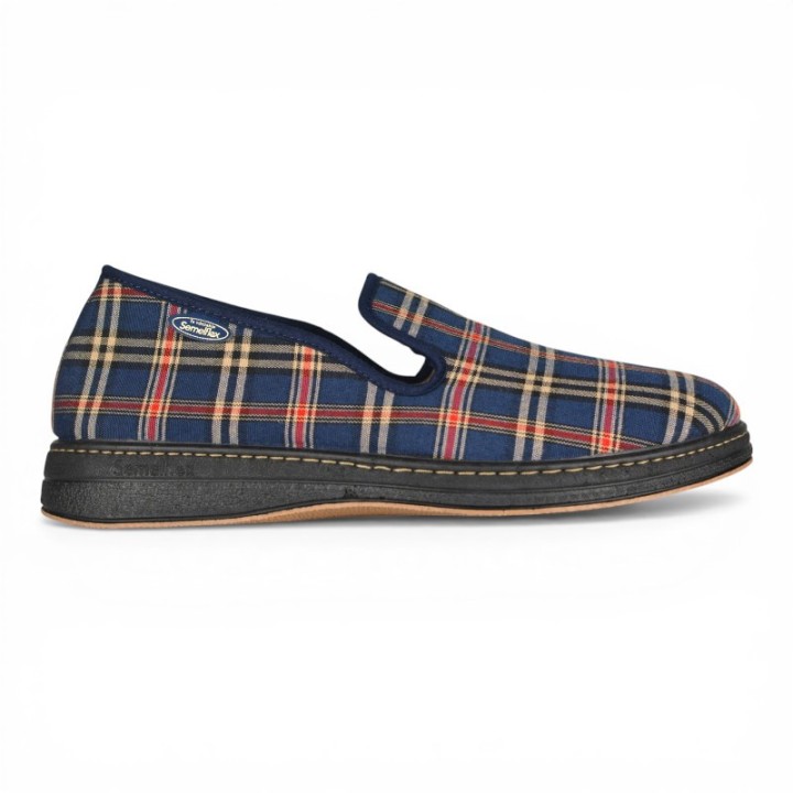 Charentaises homme confortables SEMELFLEX Super Hugo