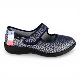 ballerines femme velcro confortables FARGEOT Trudy