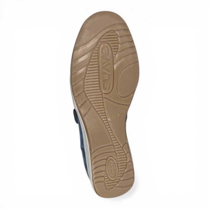 Ballerines Velcro confortables pour femme SUAVE 7502