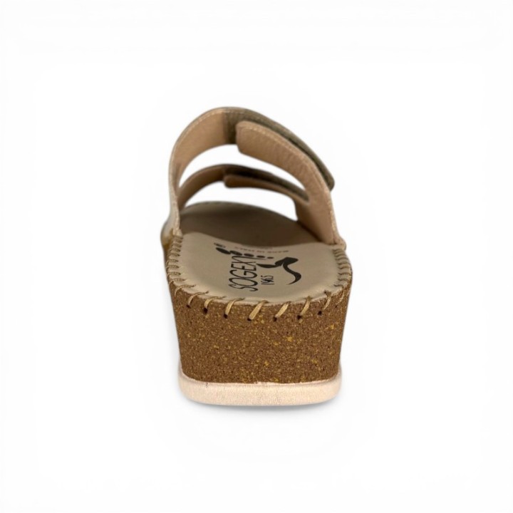 Mule talon compensée femme confortable Scarlett