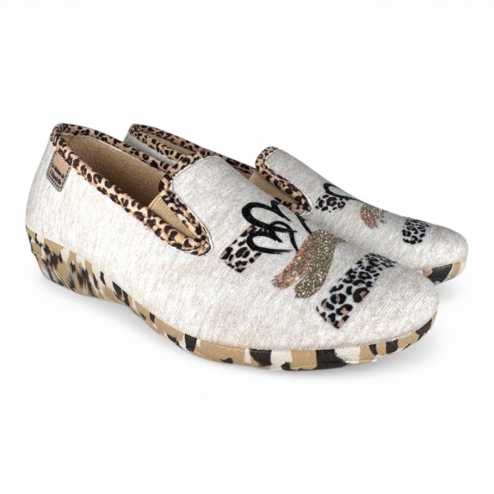 Chaussons fermés Femme confortable La Maison de l'Espadrille 2099