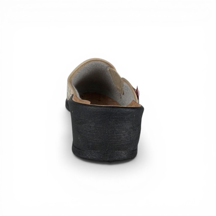 chaussons mules femme Fargeot Yopo