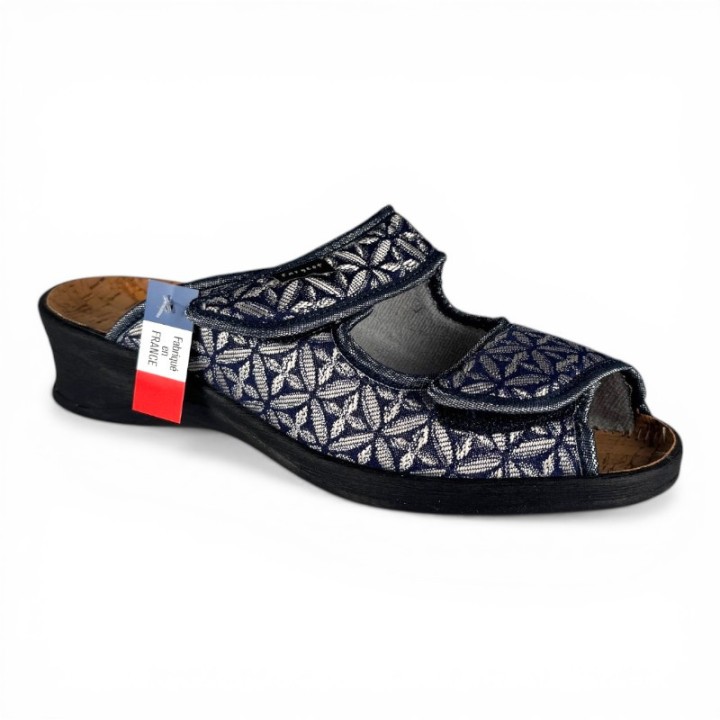 Mules femme bout ouvert fargeot Wacapou