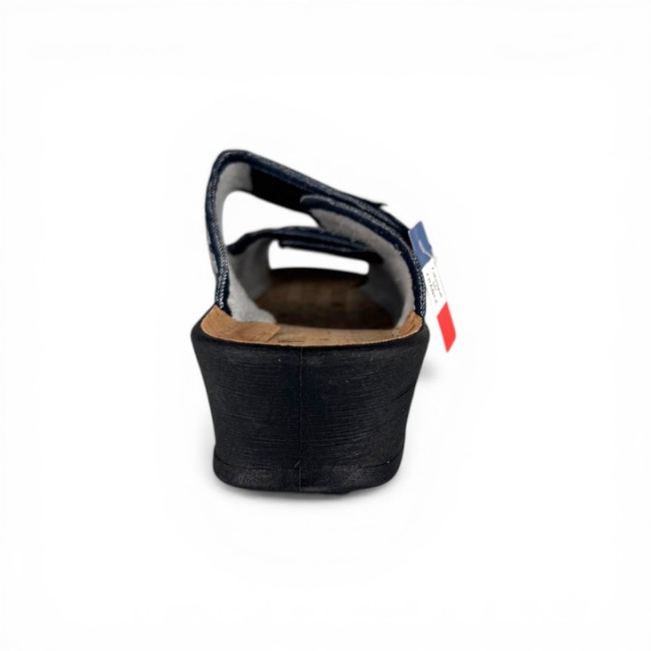 Mules femme bout ouvert fargeot Wacapou