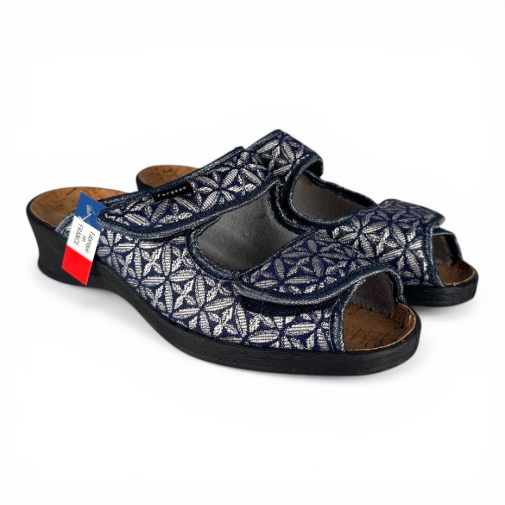Mules femme bout ouvert fargeot Wacapou