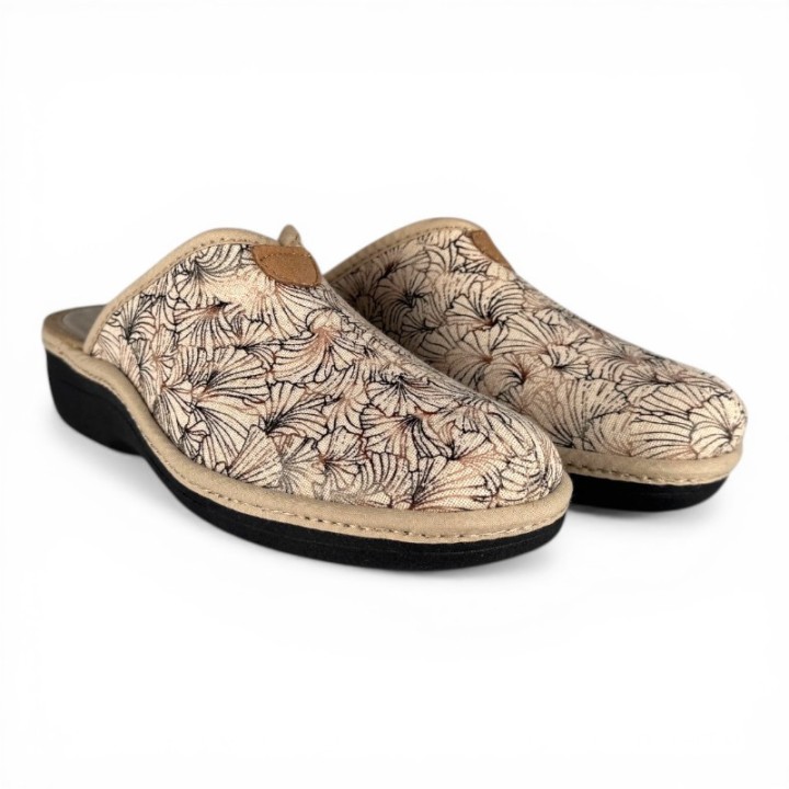 chaussons mules confortables femme Semelflex Amandine