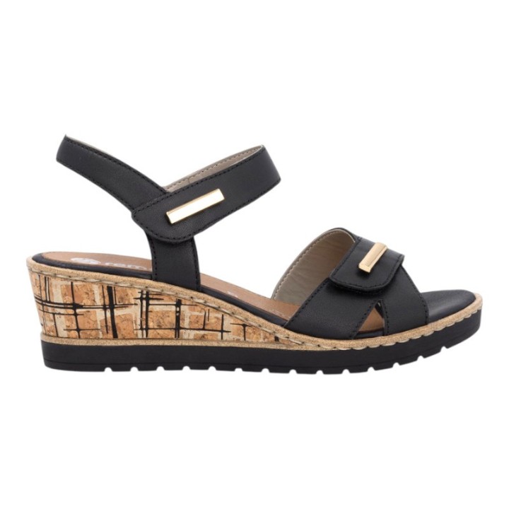 sandales talon compensé femme  confortables Remonte R6266