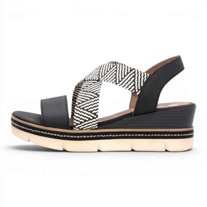 Sandales Femme talon Compensé Confortable REMONTE D2L54