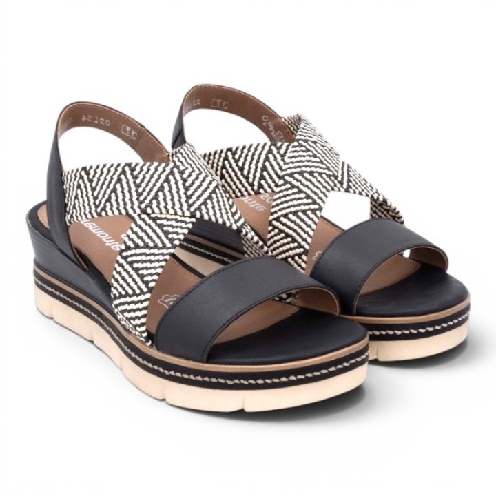 Sandales Femme talon Compensé Confortable REMONTE D2L54