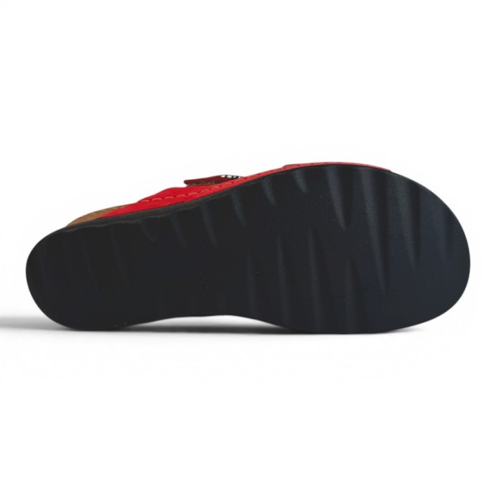Mules talon compensé confortables Femme Rohde 5430