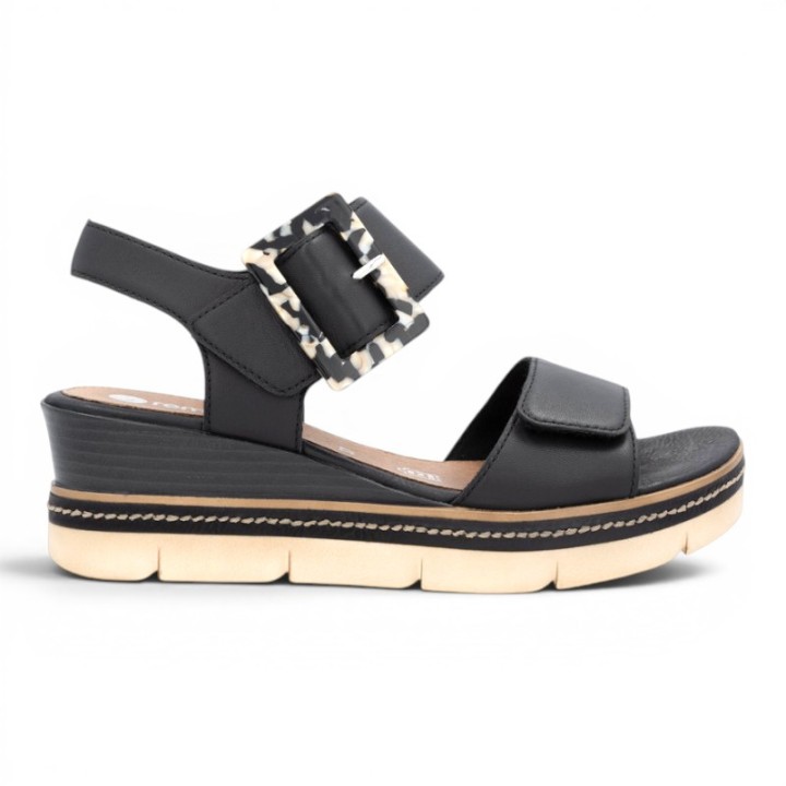 Sandales femme talon compensé confortables REMONTE D2L53