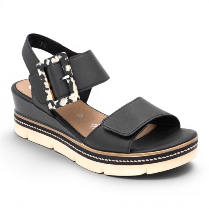 Sandales femme talon compensé confortables REMONTE D2L53