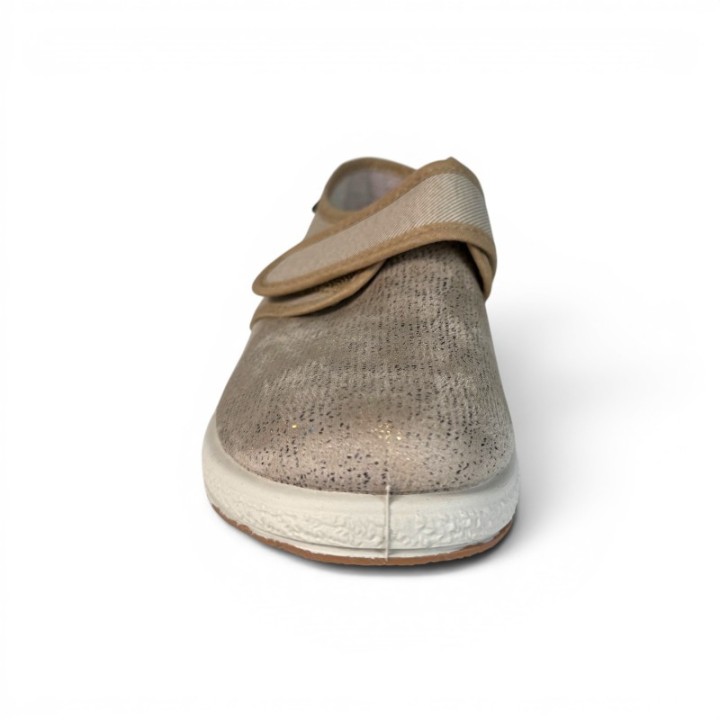 chaussons fermés pieds sensibles femme Semelflex Nathalie