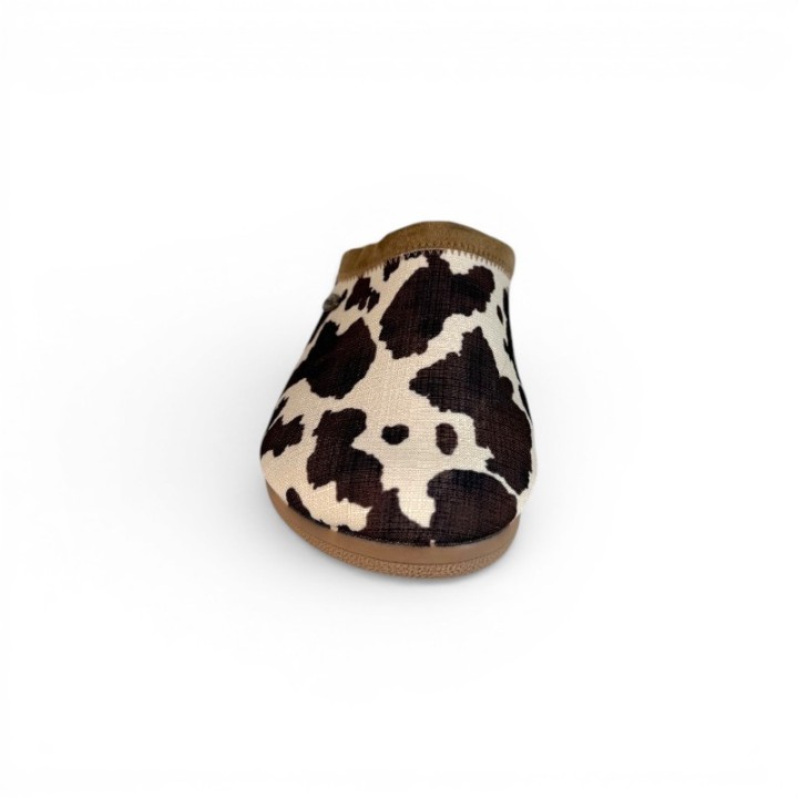 Chaussons mules confortables Semelflex Rose-Elie