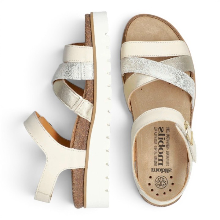 sandales femme pieds larges confortables  MOBILS by MEPHISTO Thina