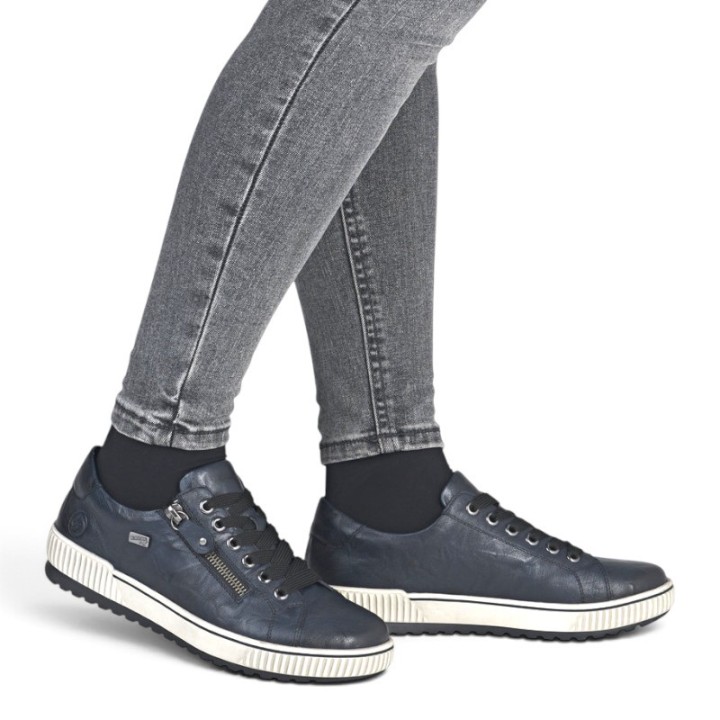 Baskets basses femme confortables semelle amovible Remonte D0700