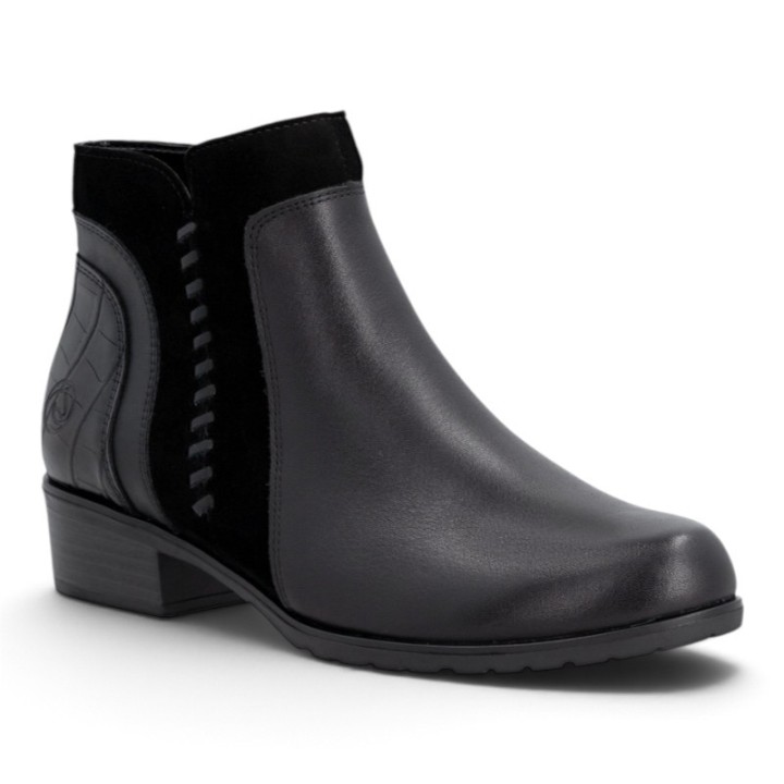 Bottines femme confortables à talon REMONTE