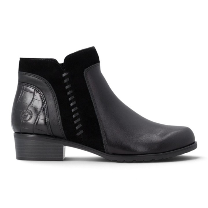 Bottines femme confortables à talon REMONTE