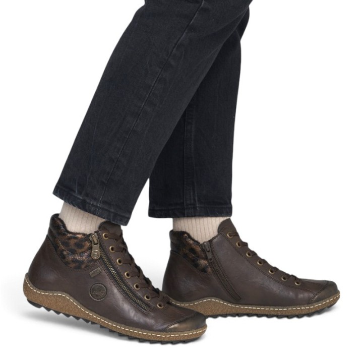Baskets hautes confortables femme RIEKER EAGLE L7514