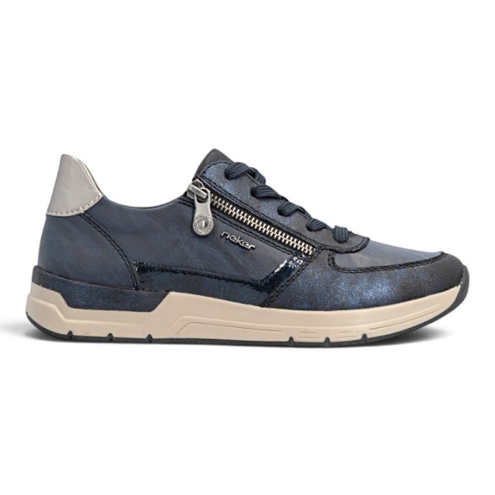 Basket basse femme semelle amovible confortable Rieker