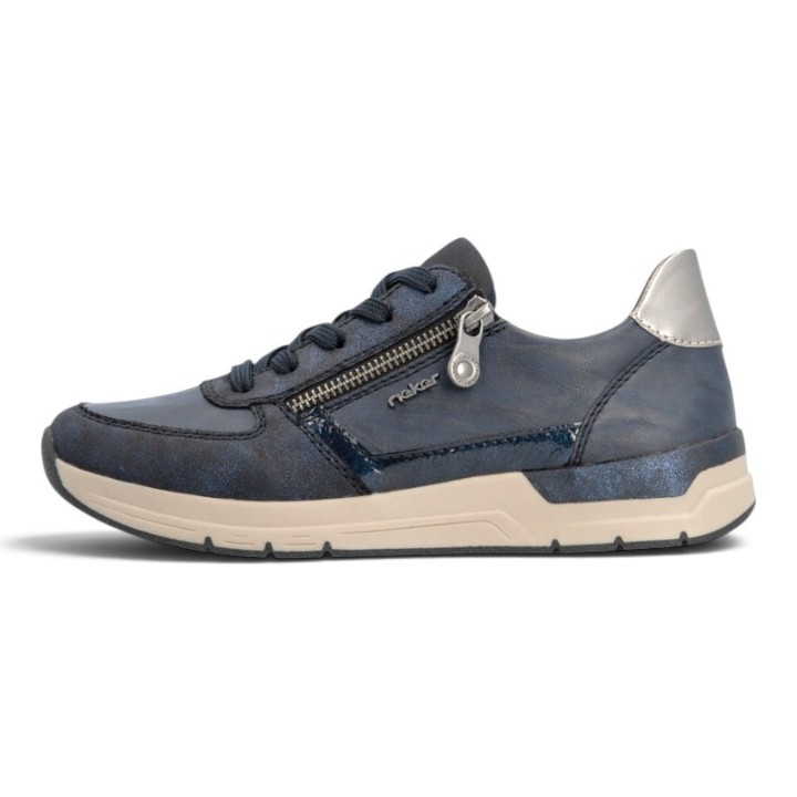 Basket basse femme semelle amovible confortable Rieker