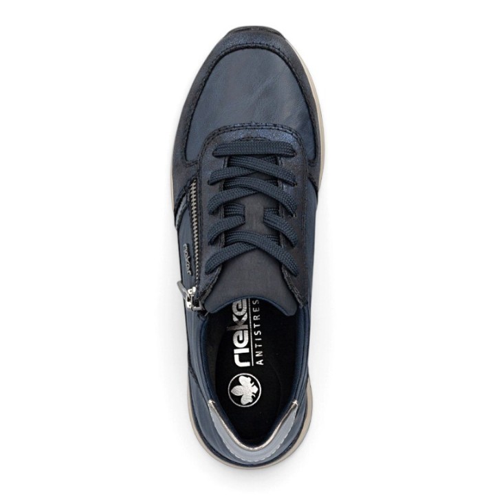Basket basse femme semelle amovible confortable Rieker