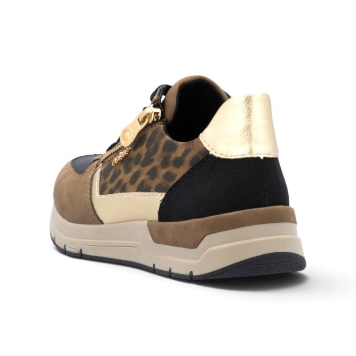 Basket basse femme semelle amovible confortable Rieker