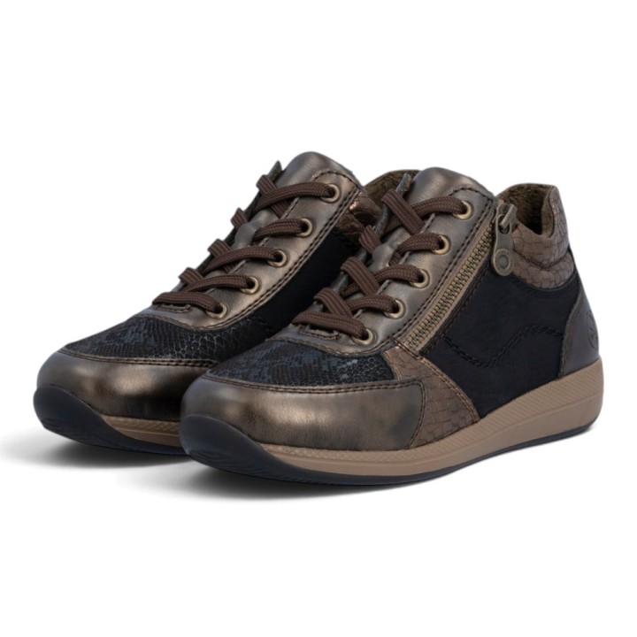 Basket Haute Femme Semelle Amovible confortable Rieker