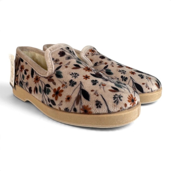 Charentaises Femme doublées en pure laine La Maison de l'Espadrille