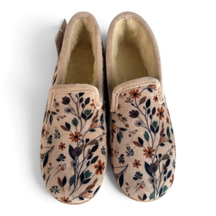 Charentaises Femme doublées en pure laine La Maison de l'Espadrille