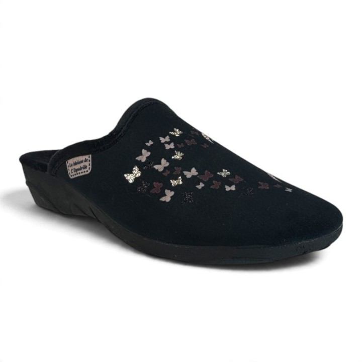 Chaussons mules femme confortables la maison de l'espadrille