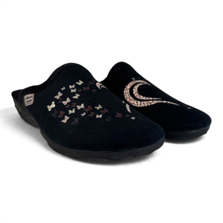 Chaussons mules femme confortables la maison de l'espadrille
